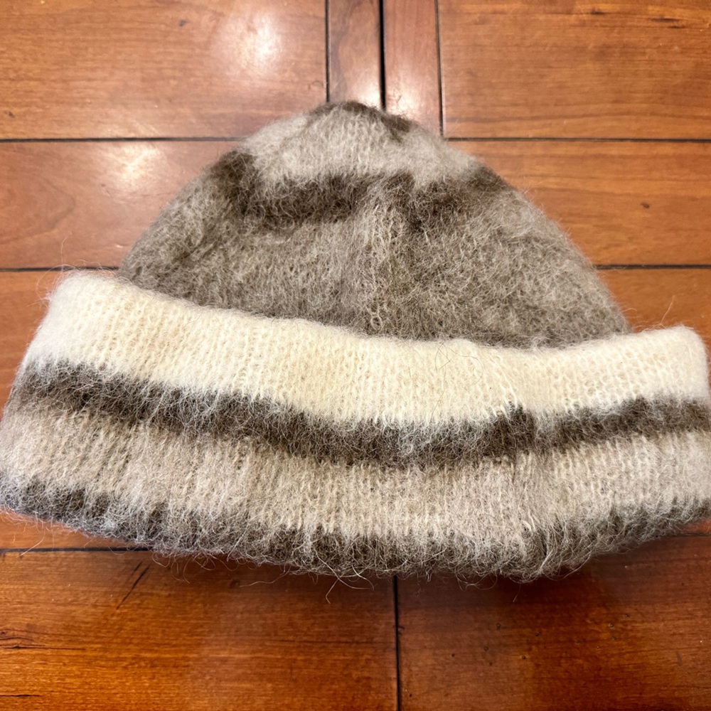 Vintage Icelandic Wool Beanie